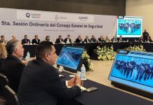 Realizan Sesión Ordinaria de Seguridad para evaluar logros y retos en la materia