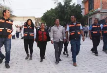 Recorre Roberto Cabrera obras por 16 mdp en Santa Rosa Xajay