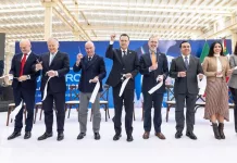Inaugura Mauricio Kuri tercera planta de la empresa EuroTranciatura en Querétaro