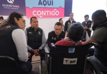 Mauricio Kuri y Roberto Cabrera, en equipo, atienden a sanjuanenses en Jornada Aquí Contigo