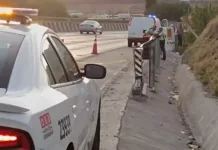 Muere peatón al intentar cruzar la 57