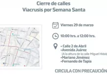 Habrá cierres viales por Viacrucis y Procesión del Silencio centro del San Juan del Río