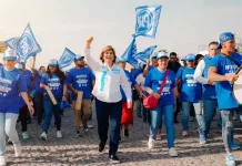 En Tequisquiapan Norma Mejía arranca campaña por la coalición PAN, PRI y PRD