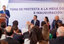 Rinde protesta la nueva mesa directiva de CANACINTRA San Juan del Río