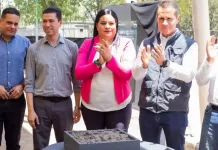 Realizan la colocación de la primera piedra del nuevo edificio de Grupo Imbera