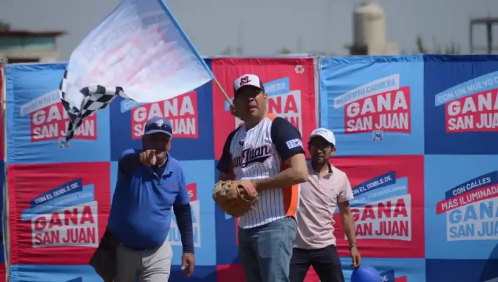 El beisbolista Eduardo Guerrero, aseguró el apoyo al candidato