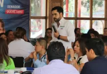 Agustín Dorantes reconoce a la juventud queretana como valiente, activa y con decisión