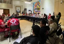 Integrantes de CANACO y Cruz Roja faltan el respeto a medios de comunicación en SJR, reporteros abandonan evento