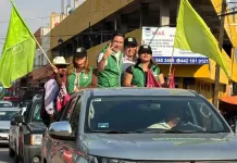 Gran Caravana “Por la Transformación” de Ricardo Astudillo y Ma. Luz García en Amealco