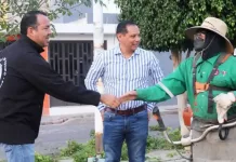 Cuidar y mantener limpio a San Juan del Río es reflejo de amarlo: Roberto Cabrera