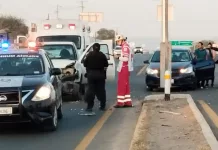 Choque entre dos unidades deja un lesionado