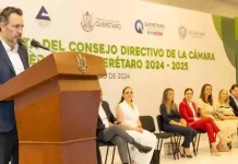 Preside Lorena Muñoz Altamira, Consejo Directivo de la Camara de Comercio de Querétaro