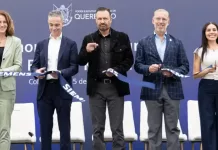 Inaugura Mauricio Kuri la empresa Kaizen de SIEMENS en Colón