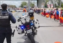 Registra saldo blanco el paso de la Peregrinación al Tepeyac en el estado de Querétaro y San Juan del Río