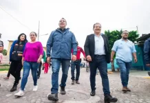 Roberto Cabrera entrega calle en Loma Linda con una inversión de 3.2 mdp