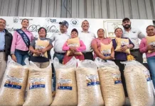 Entrega gobierno municipal 150 toneladas de maíz con una inversión de 1.5 mdp