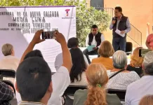 Entrega Toño Mejía rehabilitación integral de Calzada Media Luna