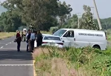 Hallazgo de restos humanos con narco manta en San Juan del Río