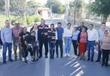 Entrega Roberto Cabrera rehabilitación de calle en San Sebastián de las Barrancas Sur con 1.2 mdp de inversión