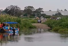 Buscan cuerpos de dos menores de edad en Presa Constitución en San Juan del Río