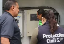Protección Civil, Seguridad Pública y Servicios Públicos supervisan funcionamiento de cárcamos