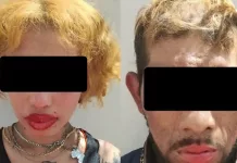 Detienen a pareja con motocicleta robada en La Rueda