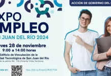 Anuncian más de 700 vacantes en Expo Empleo para San Juan del Río