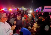 Brilla por su ausencia secretario de Gobierno, Abel Espinoza, en manifestación