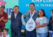 JAPAM y CONAGUA entregan obra de ampliación de red de agua potable en Laguna de Vaquerías