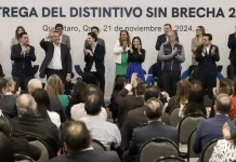 Roberto Cabrera recibe “Distintivo Sin Brecha 2024” para el municipio de San Juan del Río