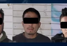 Por robo a comercio detienen a tres sujetos