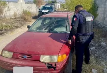 Recuperan vehículo con reporte de robo