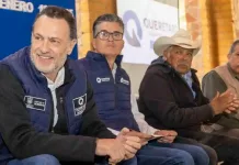 Encabeza Gobernador reunión para el Sistema de Agua Potable en Pinal de Amoles