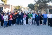 Entrega Roberto Cabrera obra de construcción de calle en La Estancia con una inversión de cerca de 2 mdp