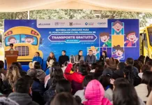 Atestigua Mauricio Kuri el fortalecimiento del programa de Transporte Gratuito en El Marqués