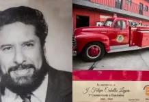 Felipe de Jesus Cabello Leyva, fundador del Heróico Cuerpo de Bomberos Voluntarios en SJR