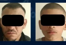 Aseguran a dos personas por robo con violencia en Praderas del Sol