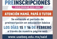 Extiende USEBEQ el periodo de preinscripciones hasta el 16 de febrero