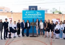 Celebran tercer aniversario de la primaria rural vespertina “María Nestora Téllez Rendón”