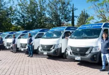 Entrega Mauricio Kuri nuevas unidades de Transporte Escolar