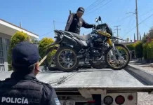 Refuerzan seguridad vial en Paso de Mata; remiten ocho motocicletas al corralón