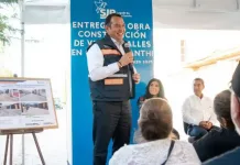 Entrega Roberto Cabrera remodelación de calles en Granjas Banthí con una inversión de 2.7 mdp