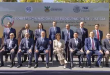 Realizan 1a Sesión Ordinaria de la Conferencia Nacional de Procuración de Justicia Zona Occidente en SJR