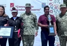 Gana Secundaria Luis Donaldo Colosio concurso estatal de Bandas de Guerra