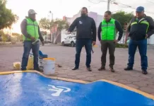 Roberto Cabrera supervisa labores de limpieza y mantenimiento de espacios públicos en Lomas del Pedregal