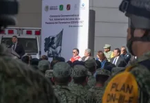 Realizan ceremonia Conmemorativa del 5º Aniversario del Inicio de la Pandemia del Coronavirus COVID 19.