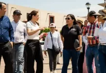 Realizan autoridades estatales y municipales recorrido por centro de SJR