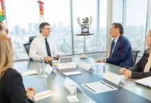 Sostiene Mauricio Kuri reuniones estratégicas con funcionarios federales