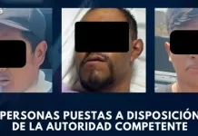 Detienen a tres personas tras riña con armas punzocortantes