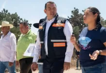 Entrega Roberto Cabrera camino San Sebastián Norte – Santa Bárbara La Cueva con una inversión de 3.8 mdp